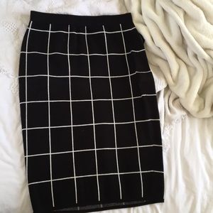 Squared Business Skirt
